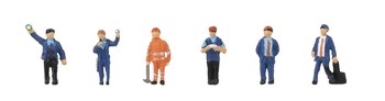 Railway Staff Figure Set (N)