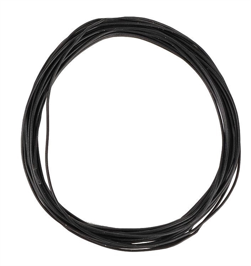 Black stranded wire