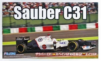 F1 Sauber C31 (Japan/Spain/German GP)