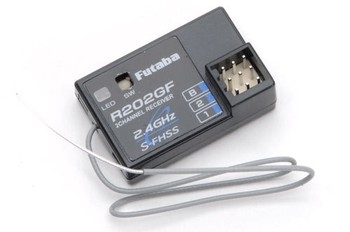 Futaba R202GF 2ch Rx 2.4GHz S-FHSS