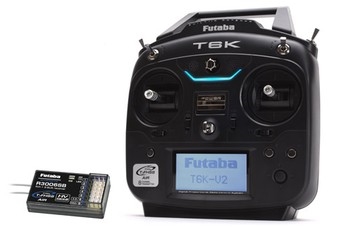 Futaba T6K V2 - 8 Channel 2.4GHz T-FHSS (Dry) & R3008SB Combo (Mode 2)
