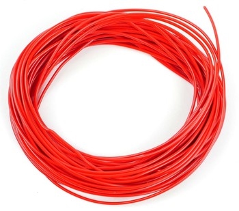 Wire, Red, 10m