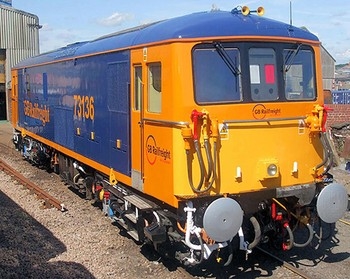 GB Railfreight Class 73136