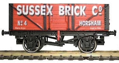 7 Plank Wagon Sussex Brick Co (N Gauge)