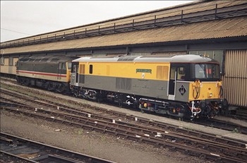 BR Class 73128 'OVS Bulleid CBE' Dutch