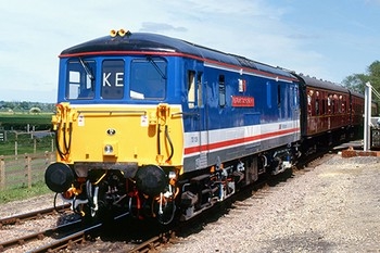 BR Class 73126 Kent amp; East Sussex Railway Network SouthEast