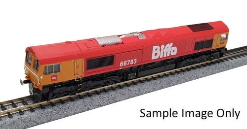 Class 66 GBRf Biffa "The Flying Dustman"