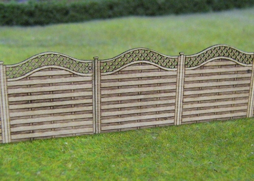 Wooden Lattice Fencing
