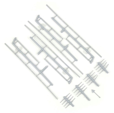 Roadside Crash Barriers N Gauge