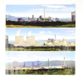 Large Industrial Backscene