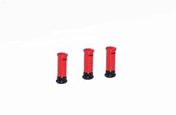 N Pillar Boxes (Pack of 3)