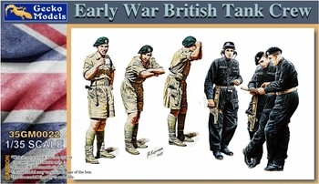 WWII Early War British Tank Crew