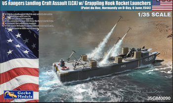 US Rangers Landing Craft Assault LCA