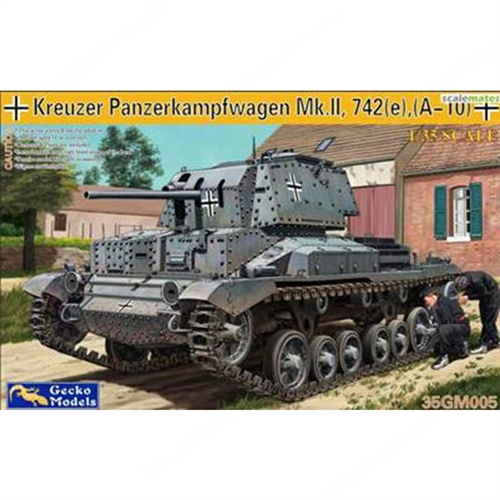 Kreuzer Panzerkampfwagen Mk.II 742(e) 1/35 Plastic Model Kit