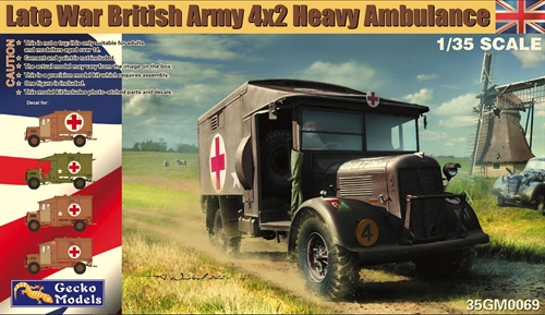 Late War British 4×2 Heavy Ambulance Logistics and Support