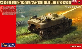 Canadian Badger Flamethrower RAM MK II Late Production