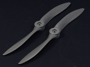 GEMFAN 8 X 6 GLOW GF NYLON PROPELLOR (2 PACK)