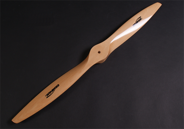 Gemfan 28 x 10 Glow/Electric Wood Propellor