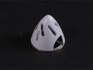 GEMFAN AIRFLOW ALUMINIUM BACKPLATE SPINNER 51MM WHITE
