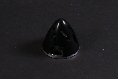 Gemfan Airflow Aluminium Backplate Spinner 51mm Black