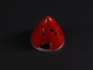 Gemfan Airflow Aluminium Backplate Spinner 63mm Red