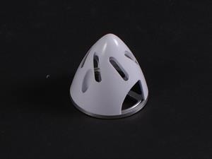 GEMFAN AIRFLOW ALUMINIUM BACKPLATE SPINNER 63MM WHITE