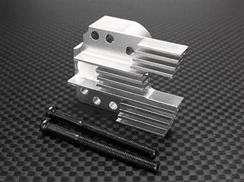 TL-01 Alloy Motor Mount (19T, 21T and 23T) (Silver)