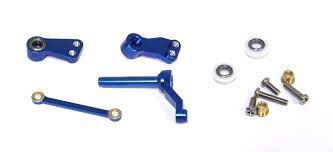 CC-01 Alloy Steering Assembly Set (Blue)