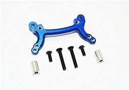 DF-02 Alloy Front Shock Tower (Blue)