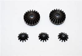 CC-01 Steel Front Bevel Differential Gear 5 Piece Set