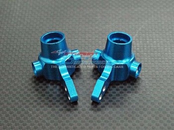 TA01 Alloy Front Knuckle Arm x2 (Blue)