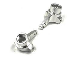 TA01 Alloy Front Knuckle Arm x2 (Silver)