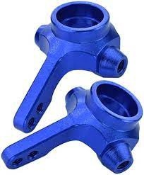 TA03 Alloy Front Knuckle Arm x2 (Blue)