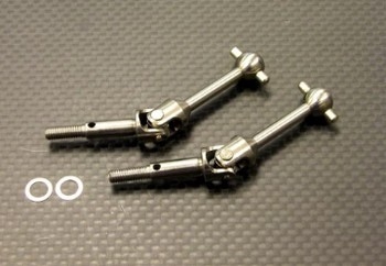 TT-01 Titanium Universal Swing Shaft 33mm x2