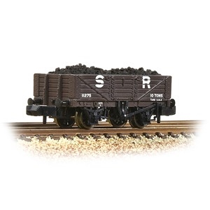 5 Plank N Gauge Wagon Wooden Floor SR Brown [WL]