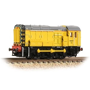 Class 08 08417 Network Rail Yellow N Gauge Locomotive