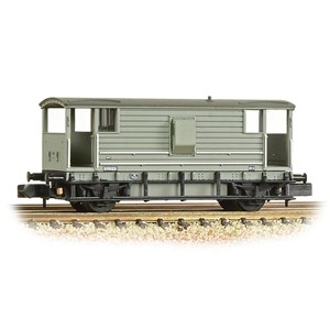 5 Plank N Gauge 3-Wagon Pack BR Grey Early W