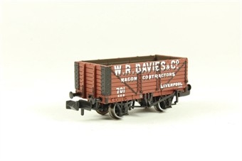 7 Plank End Door Wagon W.R. Davies and co. Collectors Club