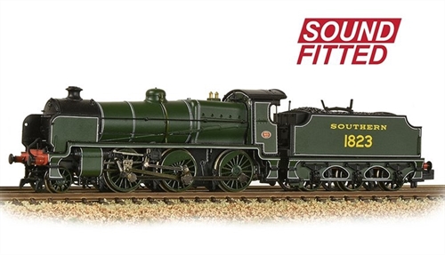 SEamp;CR N Class 1823 Southern Lined Maunsell Green (DCC Sound Fitted)