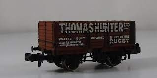 7 plank open wagon with fixed End in 'Thomas Hunter Ltd' Promotional Bauxite Livery - Collectors Club Model 2009/10