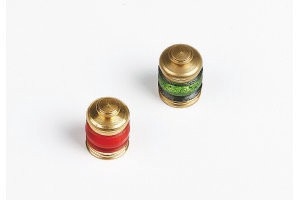Position Lamps (1 Red, 1 Green) - 12x18.5mm
