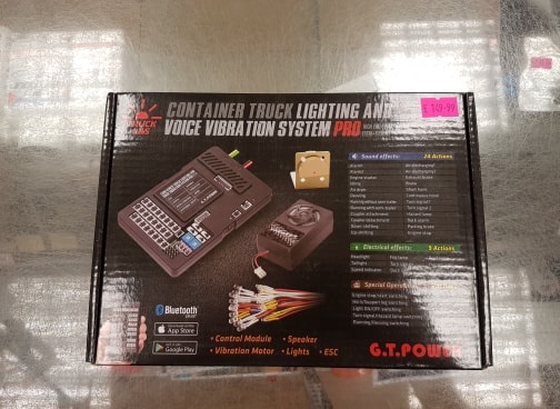 GT POWER TRUCK SOUND, LIGHT, VIBRATION AND ESC SYSTEM - PRO