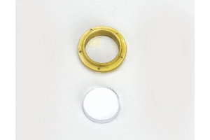 Brass Flanged Portholes (10) - 10mm