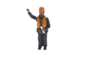 1:20 Sailor Crew Figure - Standing Waving