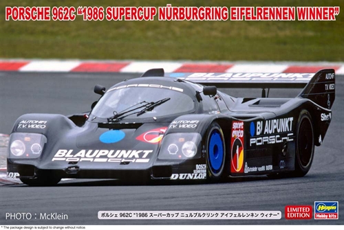 Porsche 962C 1986 Supercup Nurburgring Eifelrennen Winner