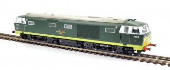 Class 35 D7093 BR Green Small Yellow Panels