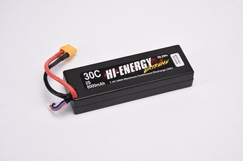Hi-Energy 2S 8000mAh 30C Hardcase XT-60