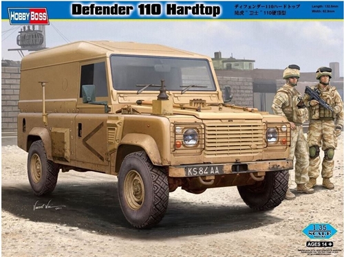 British Army Land Rover Defender Wolf 110 Hard Top