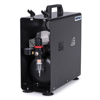 Airbrush Compressor 1/6Hp with 3 Litre Air Tank (0-4 Bar)