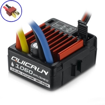 Quicrun 1060 Waterproof Brushed SBEC ESC with Deans connector (60A)